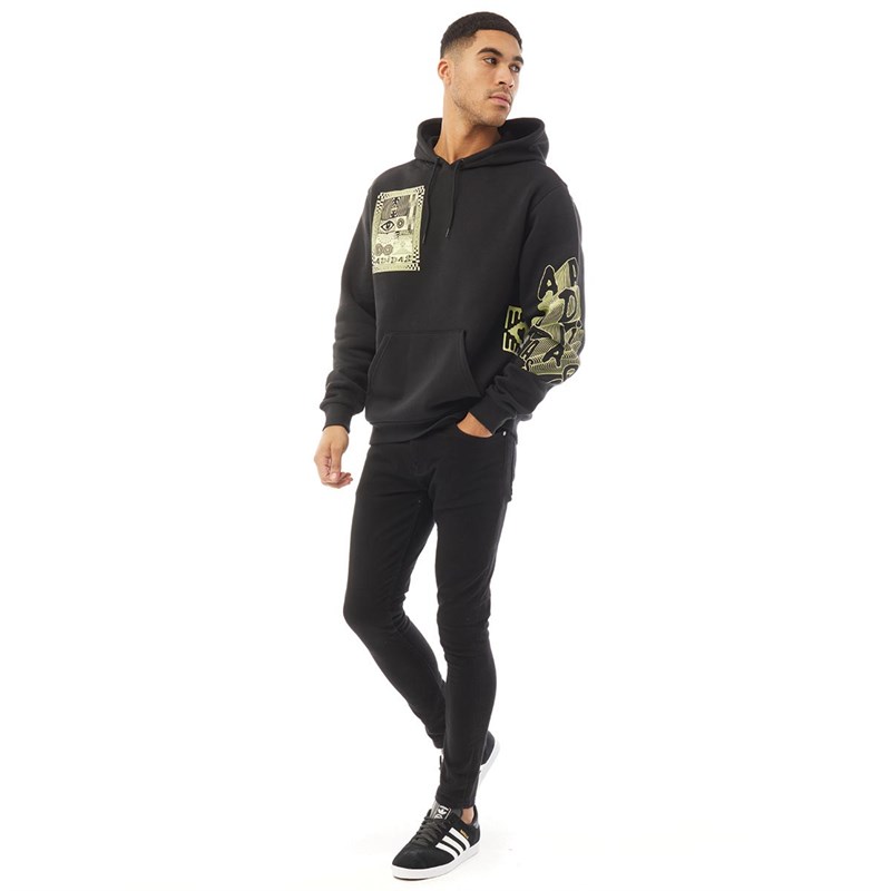 adidas Originals Unisex Preach Kapuzentop Schwarz