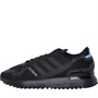 adidas Originals Mens ZX 750 Hd Trainers Core Black/Core Black/Bright Cyan