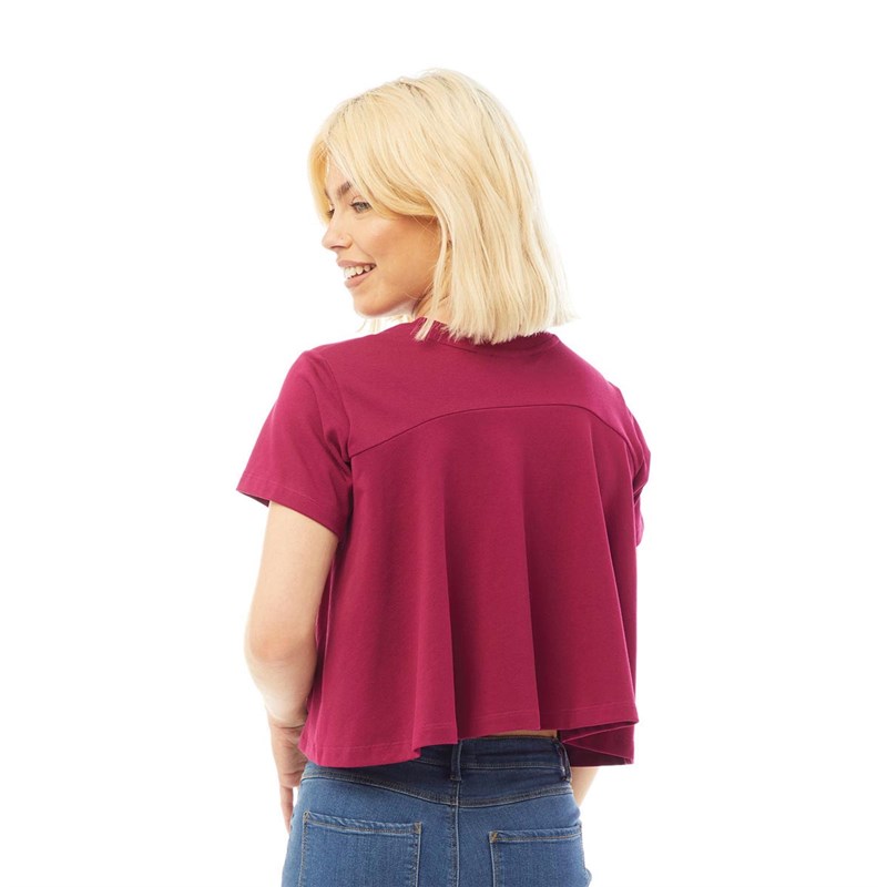 adidas Originals Damen Trefoil Tee T-Shirt Rot