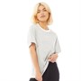 adidas Originals Womens Essentials T-Shirt Light Grey Heather/White