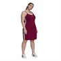 adidas Originals Damen 3-Stripes Kleid Beerenfarbe