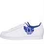 adidas Originals Mens Superstar Trainers Footwear White/Footwear White/Royal Blue