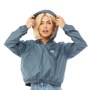 adidas Originals Damen Cropped Windbreaker Jacke Blau