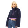 adidas Originals Dames Cropped Sweater Blauw