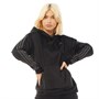 adidas Originals Damskie 3-Stripes Bluza z Kapturem Czarny