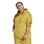 adidas Originals Womens 3-Stripes Hoodie Core Yellow (Plus Size)