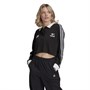 adidas Originals Damskie 3-Stripes Adicolor 70S Top z Dlugim Rekawem Czarny