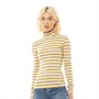 adidas Originals Womens Striped Long Sleeve Top Legend Purple