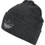 adidas Originals Unisex Trefoil Beanie Mütze Schwarz