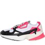 adidas Originals Womens Falcon Trainers Footwear White/Core Black/Real Pink