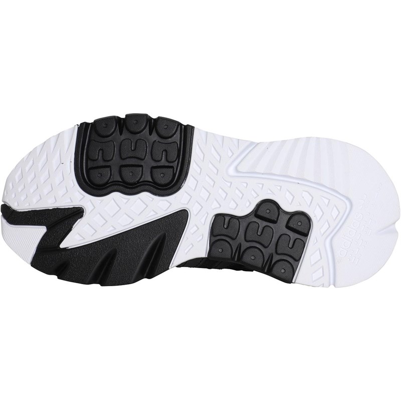 adidas Originals Junior Nite Joggers Trainers Core Black/Core Black/Carbon