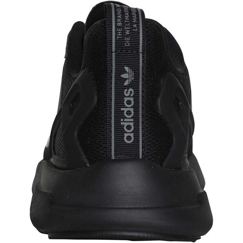 adidas Originals Jungen ZX 2K Flux Sneakers Schwarz