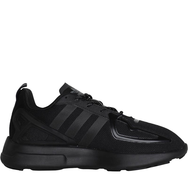 Buy adidas Originals Junior ZX 2K Flux Trainers Core Black Core