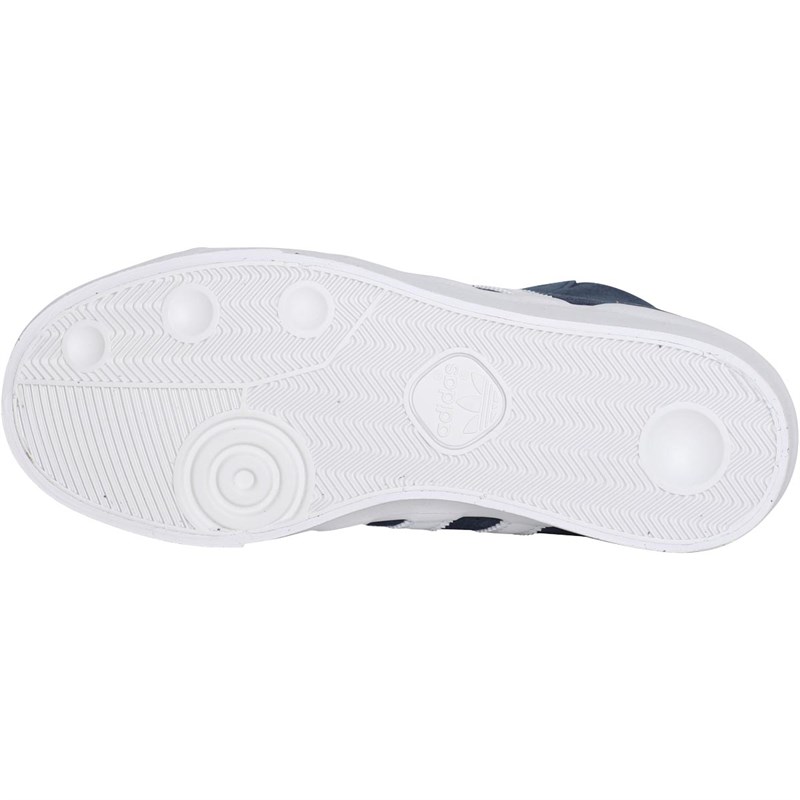 adidas Originals Junior Basket Profi Trainers Collegiate Navy/Footwear White/Gold Metallic