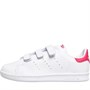 adidas Originals Junior Stan Smith Trainers Footwear White/Footwear White/Bold Pink