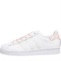 adidas Originals Junior Superstar Trainers Footwear White/Footwear White/Glow Pink
