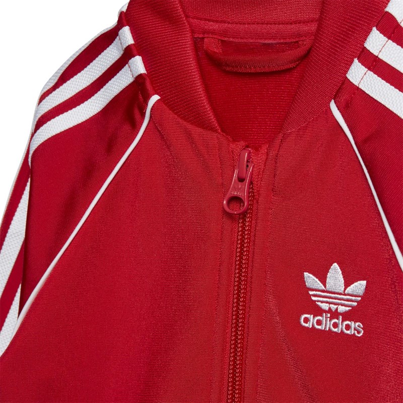 adidas Originals Jungen Infant Superstar Jogginganzug Rot