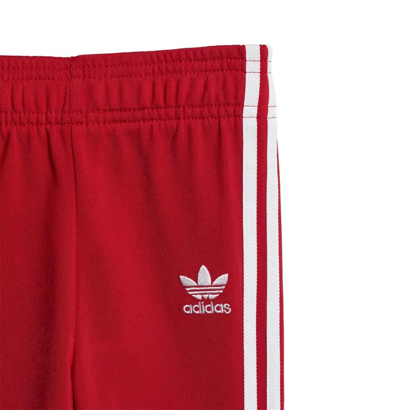 adidas Originals Jungen Infant Superstar Jogginganzug Rot