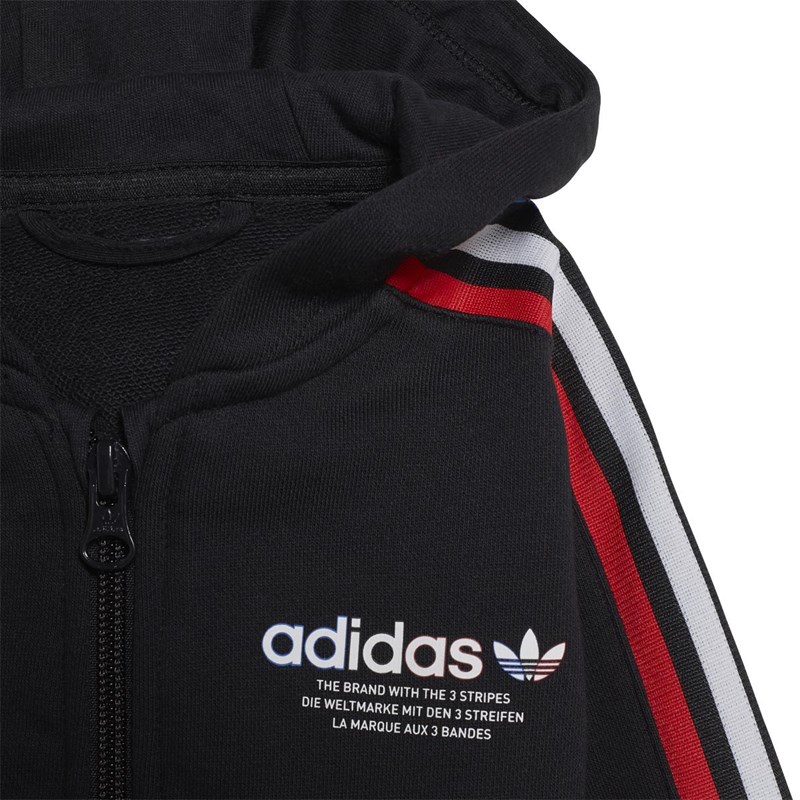 adidas Originals Infant Adicolor Hoodie Set Black