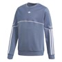 adidas Originals Junior Outline Crew Sweatshirt Tech Ink/White