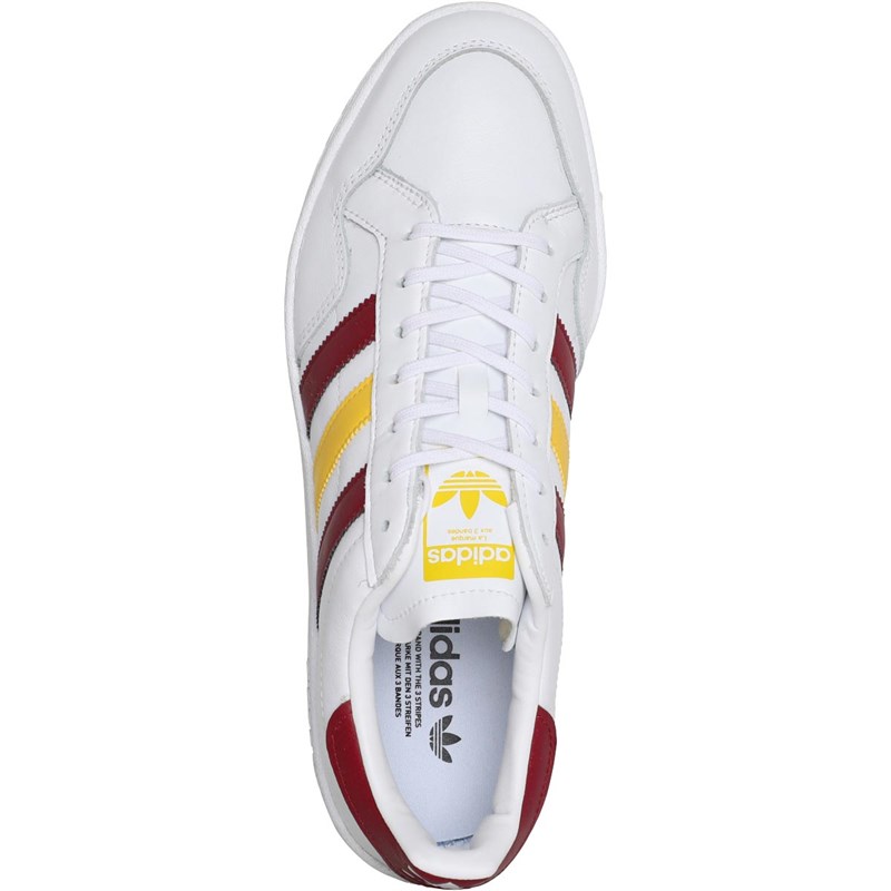 adidas Originals Heren Team Court Sneakers Wit