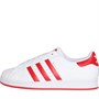 adidas Originals Mens Superstar Trainers Footwear White/Lush Red/Gold Metallic