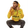 adidas Originals Męskie Adiprene Bluza z Kapturem Żółty
