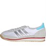 adidas Originals Mens SL 72 Trainers Footwear White/Metallic Silver/Grey One