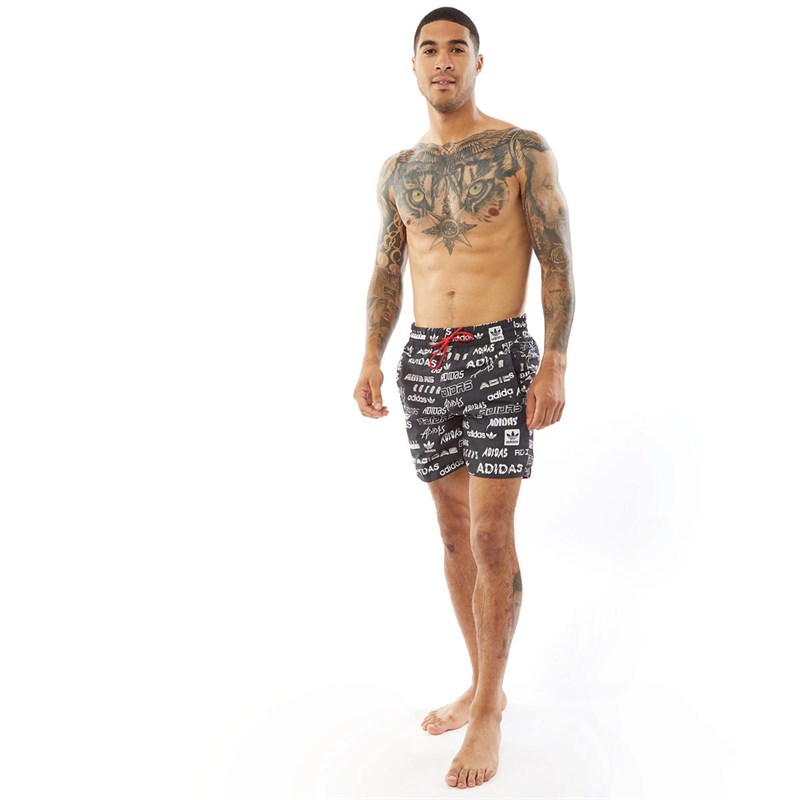 adidas Originals Męskie Stick Reversible Szorty Kąpielowe Wielobarwny