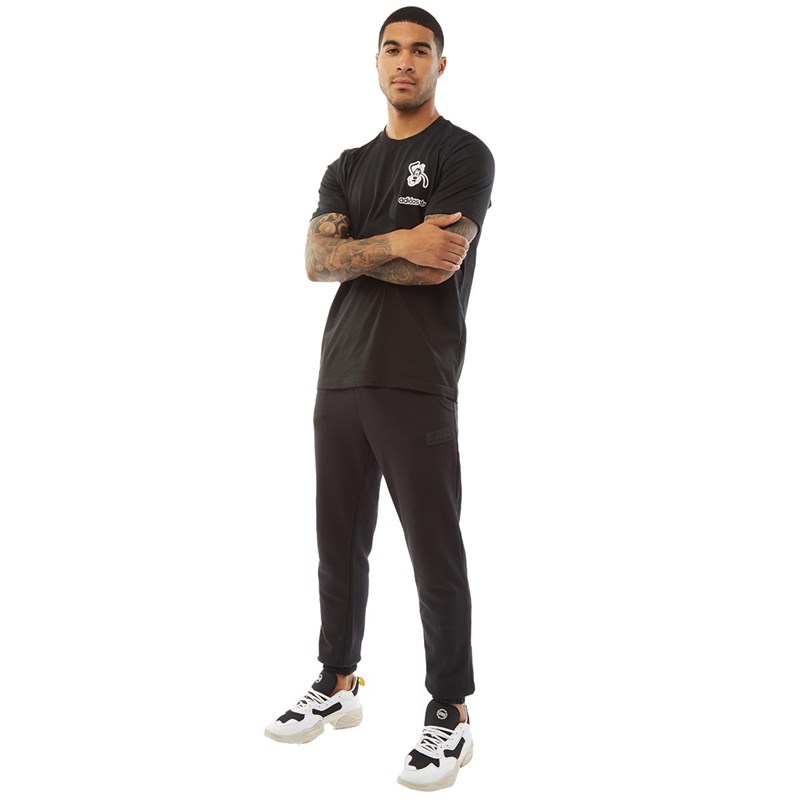 Buy adidas Originals Mens Goofy T-Shirt Black