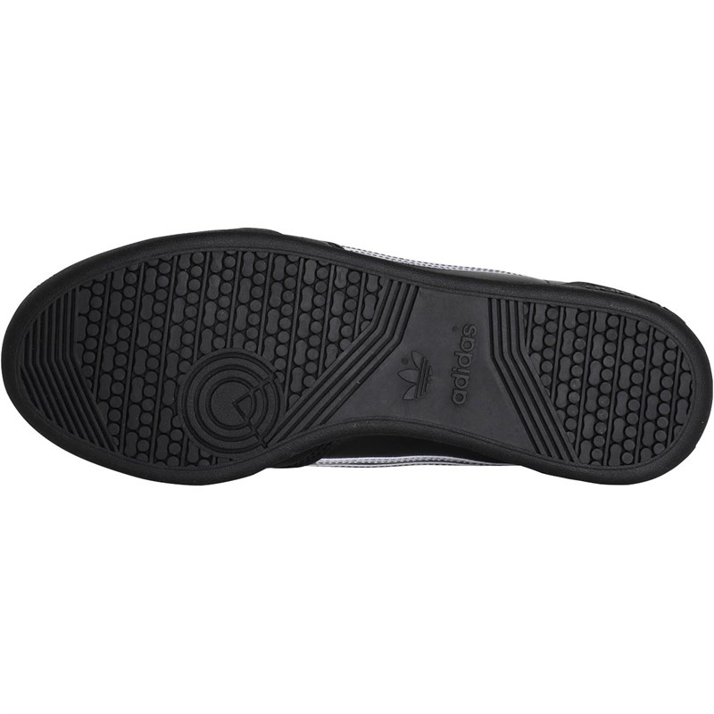 adidas Originals Mens Continental 80 Trainers Core Black/Footwear White/Core Black