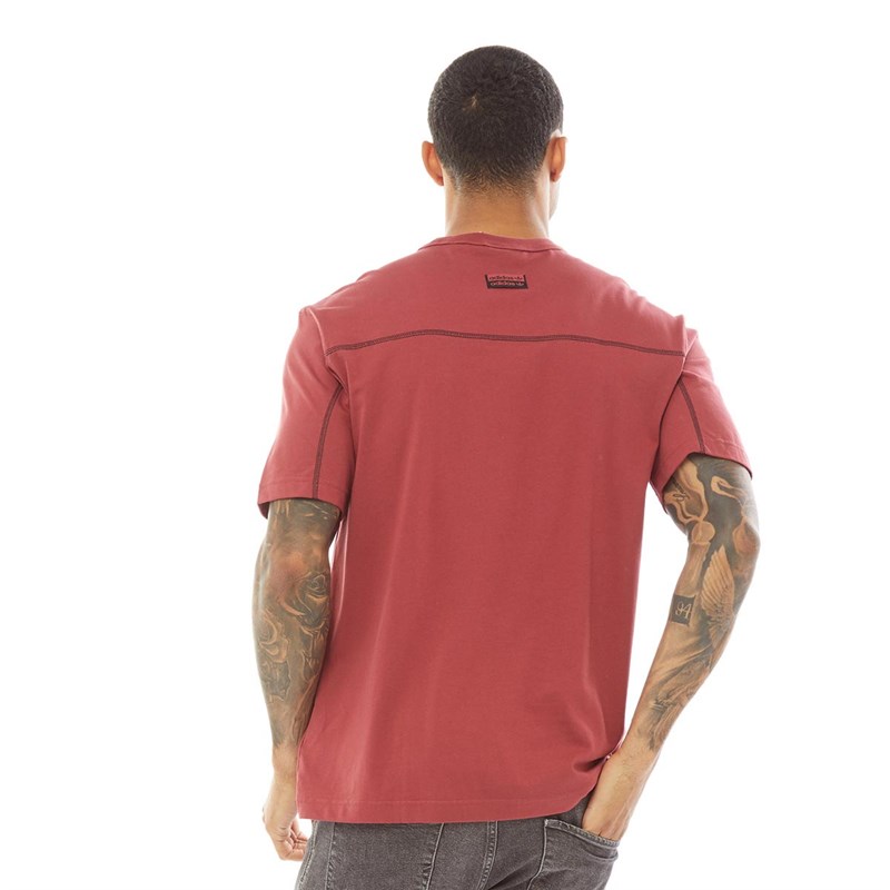adidas Originals Herren R.Y.V. T-Shirt Rot