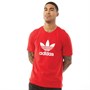 adidas Originals Tee-Shirt Adicolor Classics Trefoil Homme Rouge