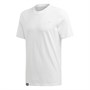 adidas Originals Mens Mini Embroidery T-Shirt White