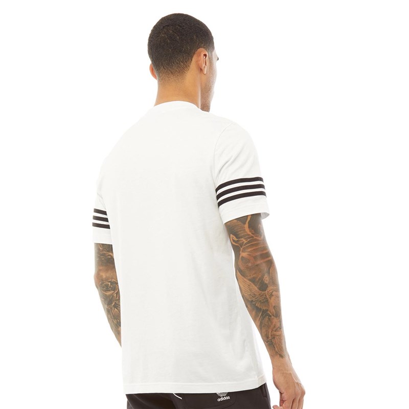 adidas Originals Mens Outline T-Shirt White