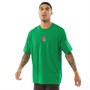 adidas Originals Heren Adicolor 3D Trefoil Graphic T-Shirt Groen