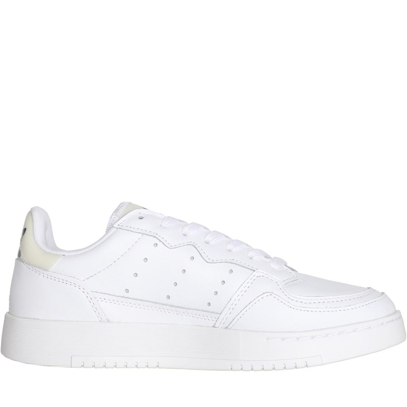 adidas Originals Womens Supercourt Trainers Footwear White/Off White/Core Black