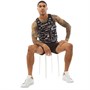 adidas Originals Mens Stick All Over Print Tank Multi Colour/Black