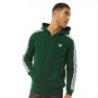adidas Originals Sweat à Capuche 3-Stripes Homme Vert
