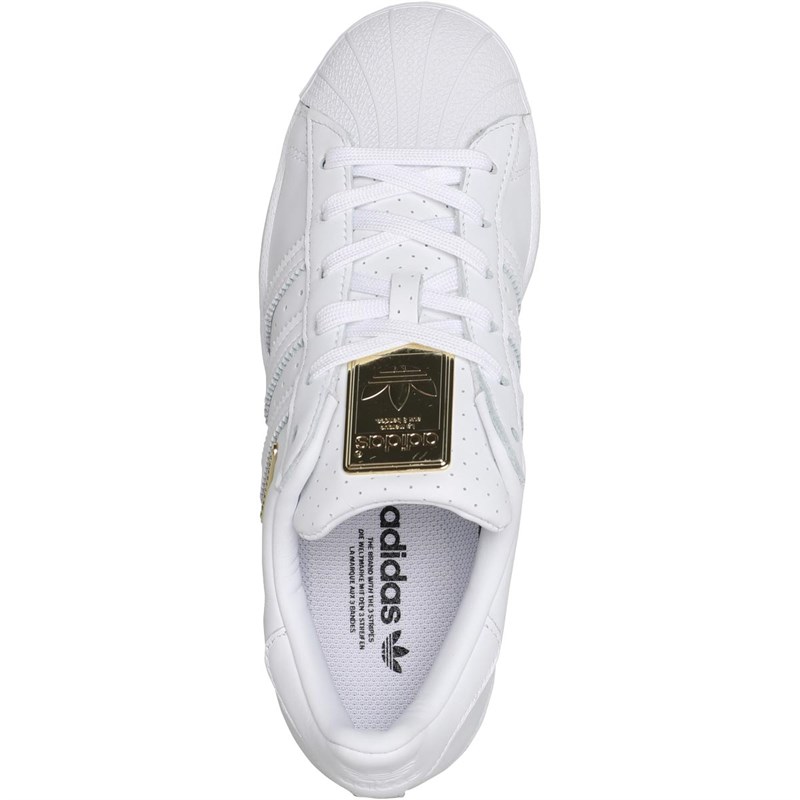 adidas Originals Damen Superstar Sneakers Weiß