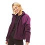 adidas Originals Womens Shorts Puffer Jacket Maroon/Power Berry