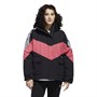 adidas Originals Womens Iconic Winter Jacket Black/Crazy Pink/White