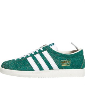 Buy adidas Originals Mens Gazelle Vintage Trainers Core Green