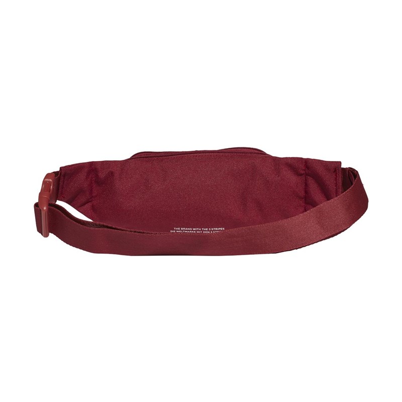 adidas Originals Mens Essential Waist Bag Collegiate Burgundy