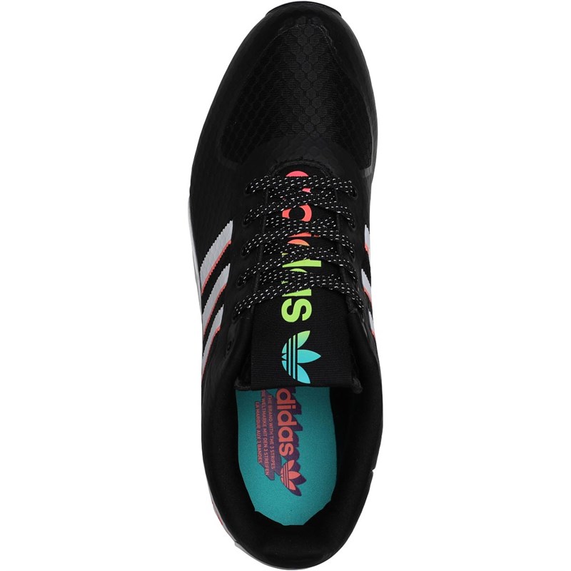 Mens adidas la trainers on sale black