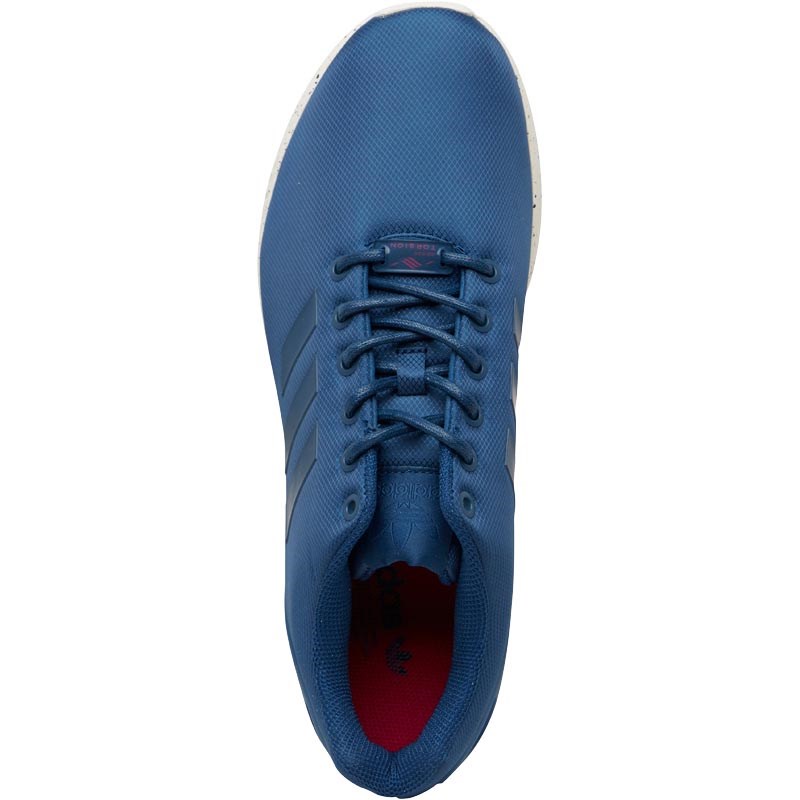 adidas zx flux heren blauw