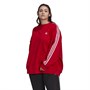 adidas Originals Dames Adicolor Classics Oversize (Plus Size) Sweater Rood
