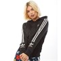 adidas Originals Damskie Trefoil Bluza z Kapturem Czarny