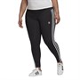 adidas Originals Damskie 3-Stripes (Plus Size) Legginsy Czarny