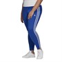 adidas Originals Damen 3-Stripes (Plus Size) Leggins Blau